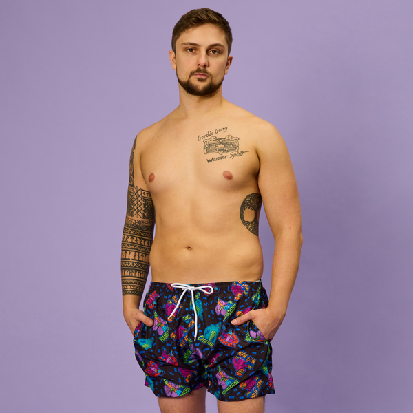 Universal Monsters Mens Swim Shorts
