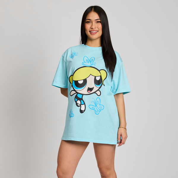 Powerpuff Girls Bubbles T-Shirt Dress