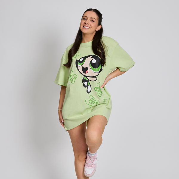 Powerpuff Girls Buttercup T-Shirt Dress