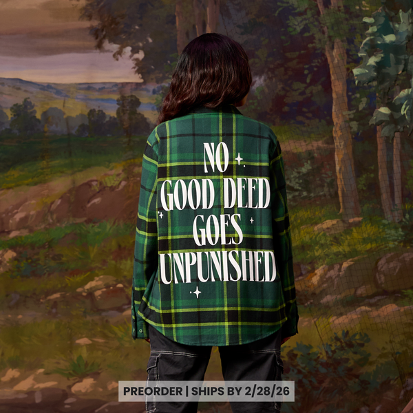 Wicked Elphaba Flannel II