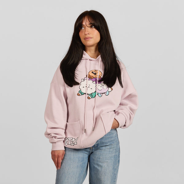BT21 Good Vibes Oversized Hoodie