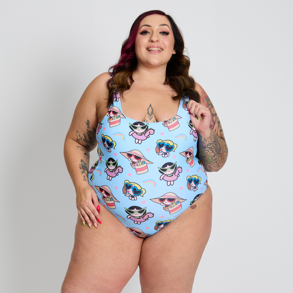 Powerpuff Girls One Piece Swimsuit