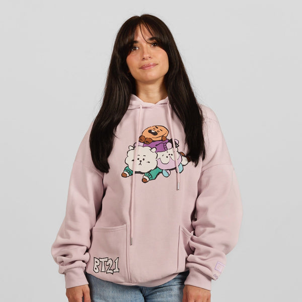 BT21 Good Vibes Oversized Hoodie