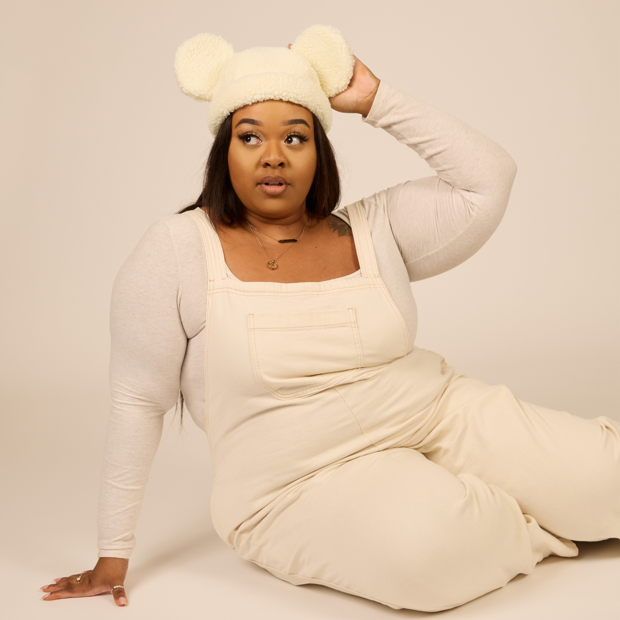 Cakeworthy x Disney 101 Dalmatians Sherpa Beanie Autumn stylin main image 3