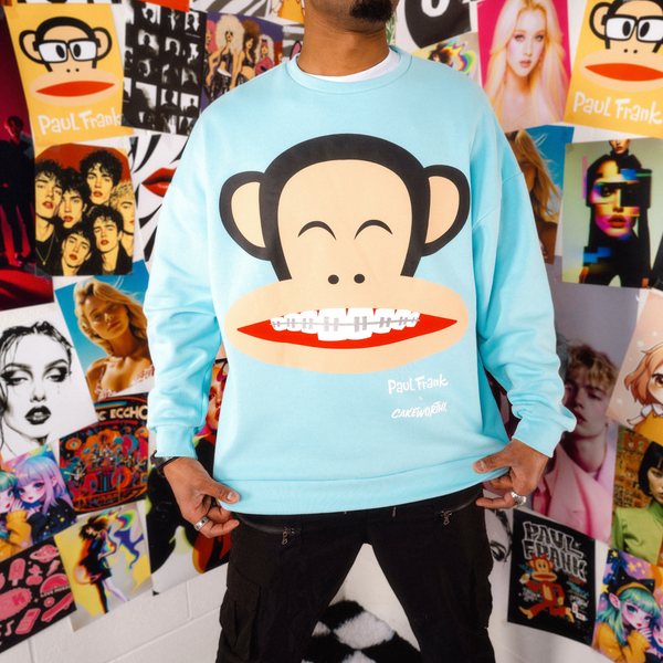 Paul Frank Julius Braces Drop Sleeve Crewneck