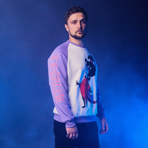 Lydia Deetz Retro Raglan Sweater