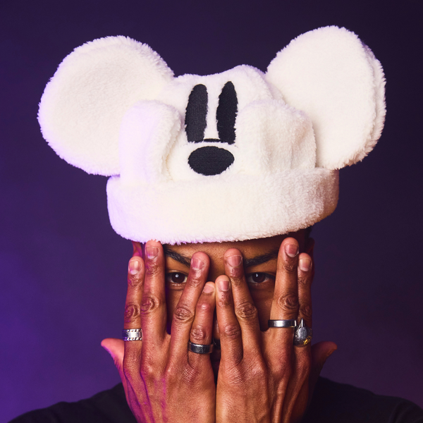 Mickey Ghost Sherpa Beanie