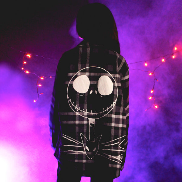 Jack Skellington Flannel
