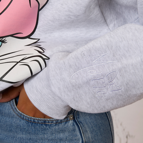 The Aristocats Bow Cutout Crewneck