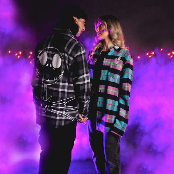 Jack Skellington Flannel