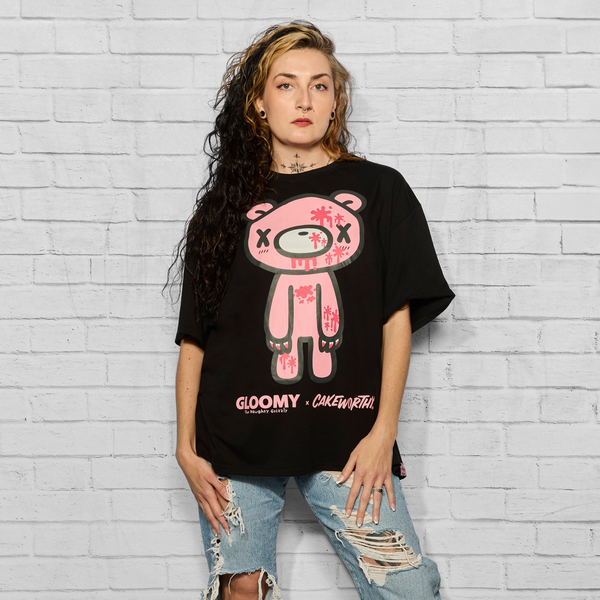Gloomy Bear X Cakeworthy Drop Sleeve T-Shirt