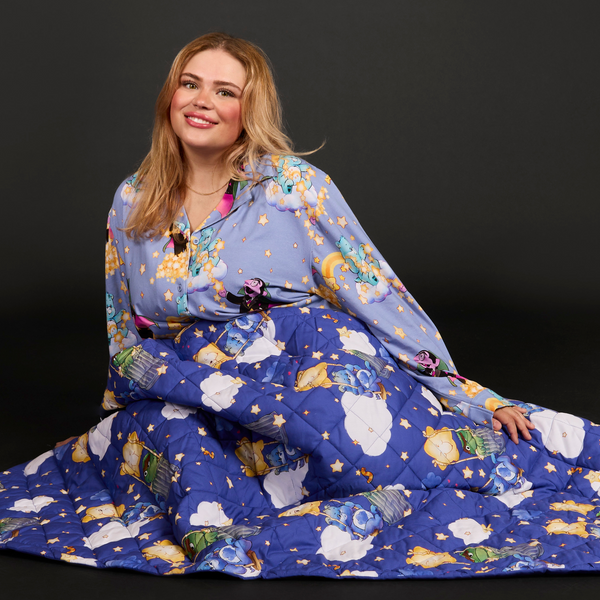 Care Bears x Sesame Street Quilted Blanket