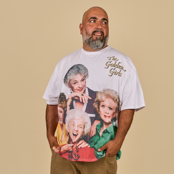 The Golden Girls Photo Drop Sleeve T-Shirt