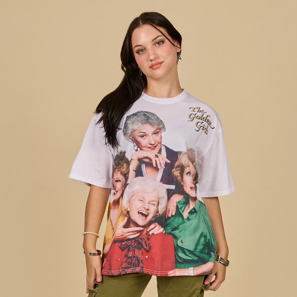 The Golden Girls Photo Drop Sleeve T-Shirt
