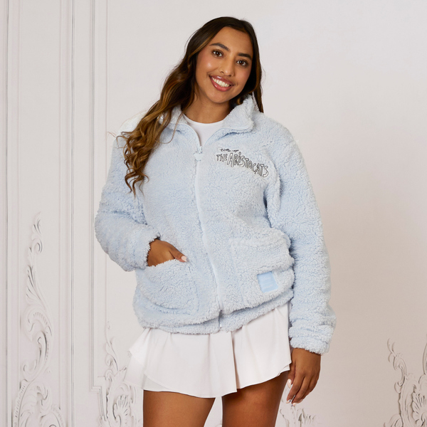 The Aristocats Embroidered Sherpa Jacket