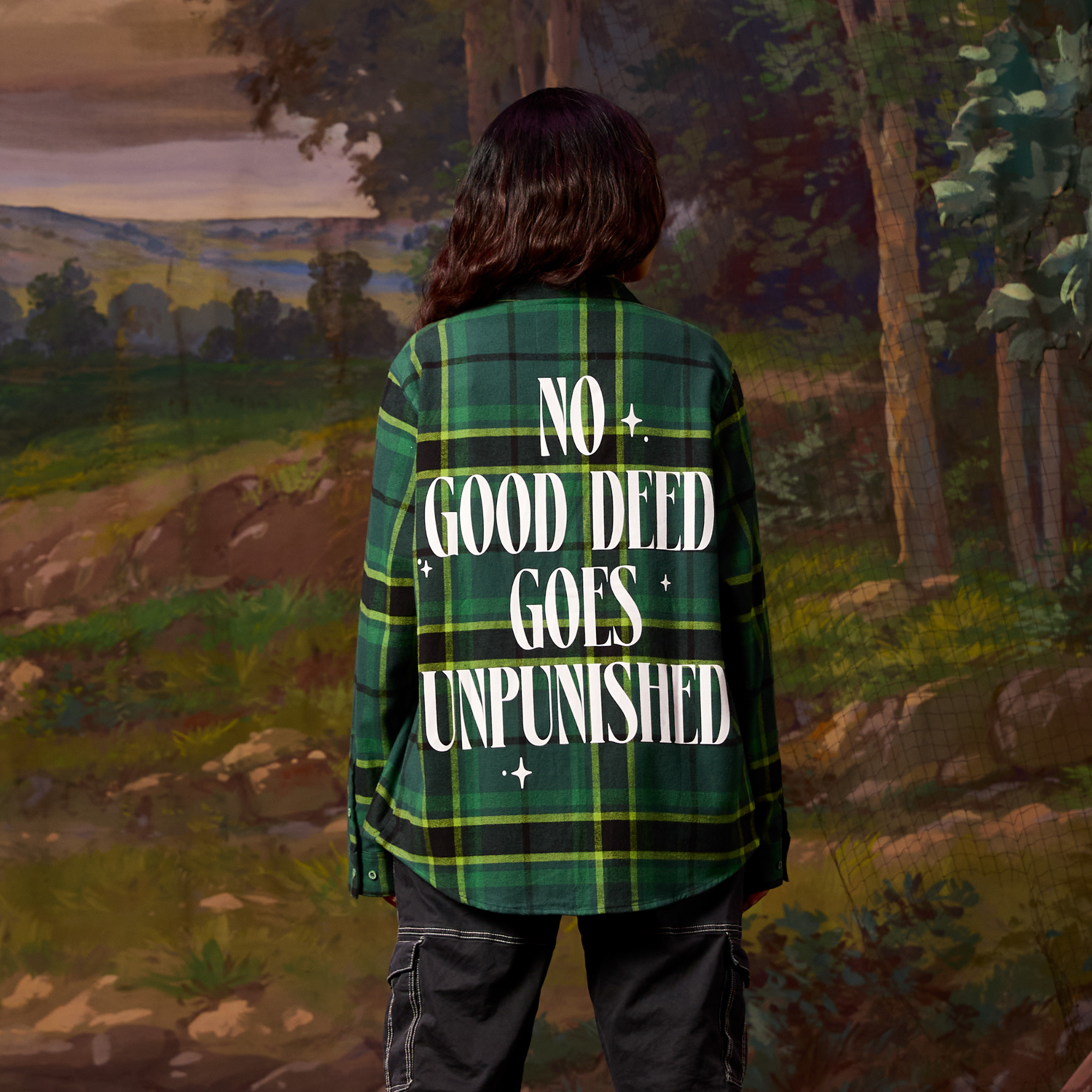 Wicked Elphaba Flannel II – Cakeworthy