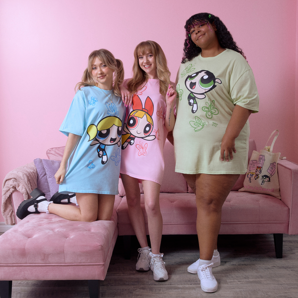 Powerpuff Girls Buttercup T-Shirt Dress