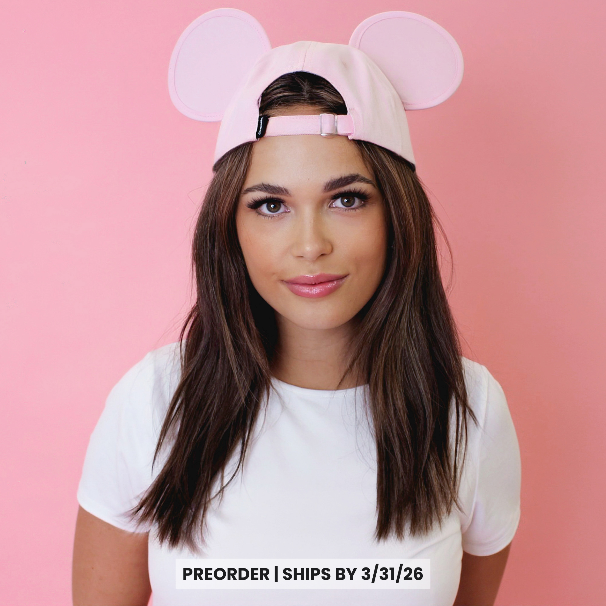 Black and Pink Mickey University Hat (Octobers very own) ?????? | Two versions of New Era Aristocats Marie  main image 4