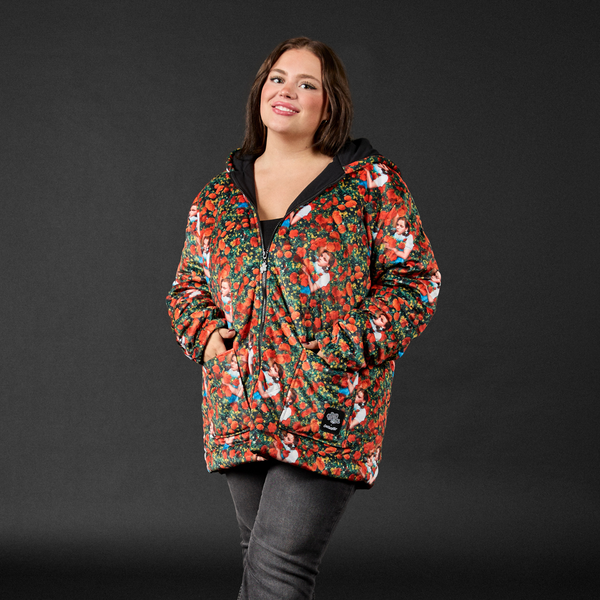 The Wizard of Oz Poppy Field Quilted Jacket