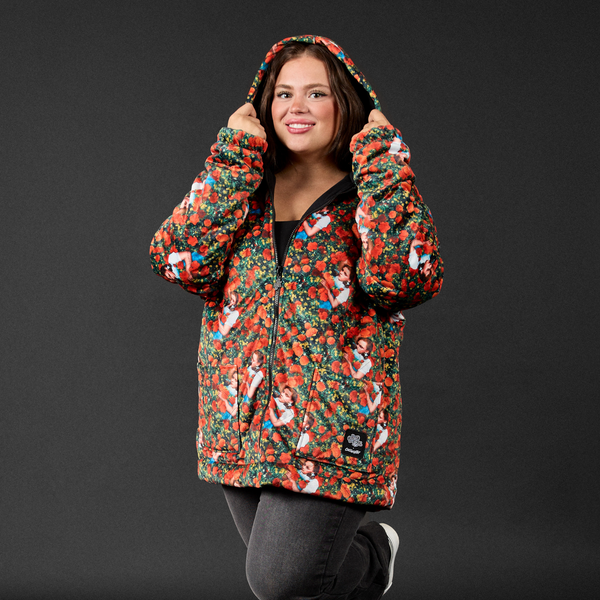The Wizard of Oz Poppy Field Quilted Jacket