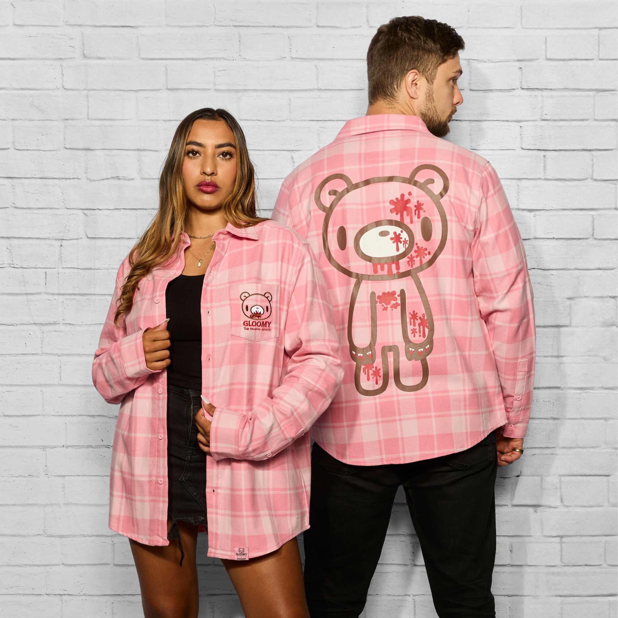 Gloomy Bear Flannel – Cakeworthy