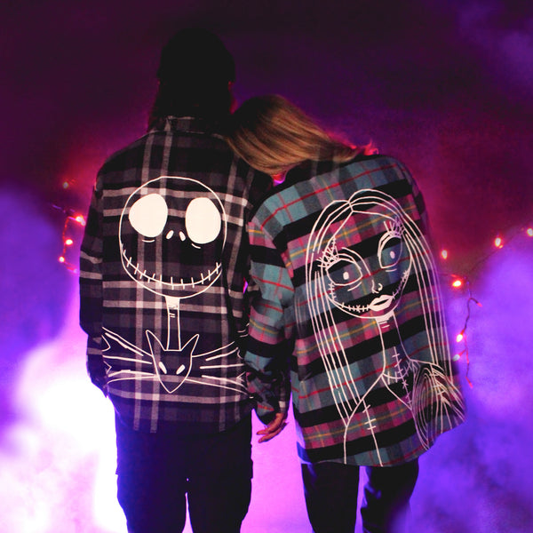 Jack Skellington Flannel