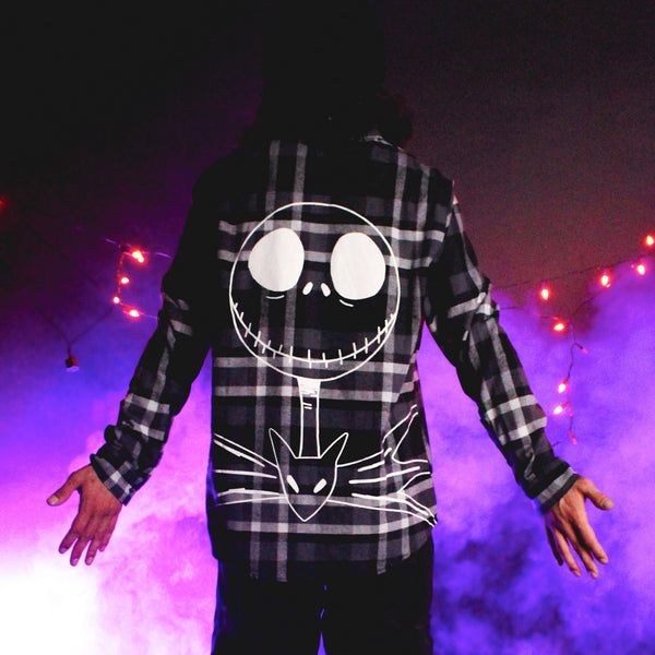 Jack Skellington Flannel