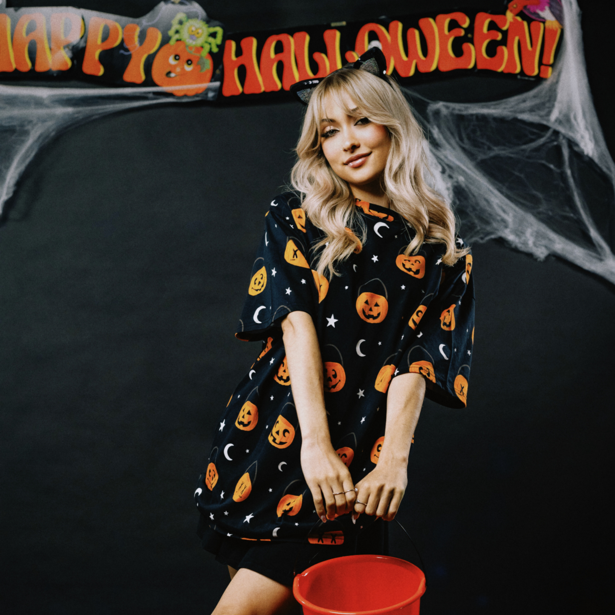 Halloween t shirt dress top