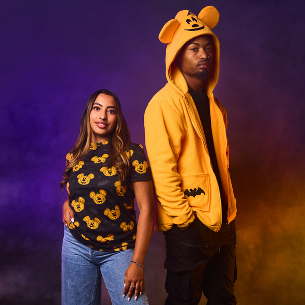Mickey Pumpkin Sherpa Hoodie