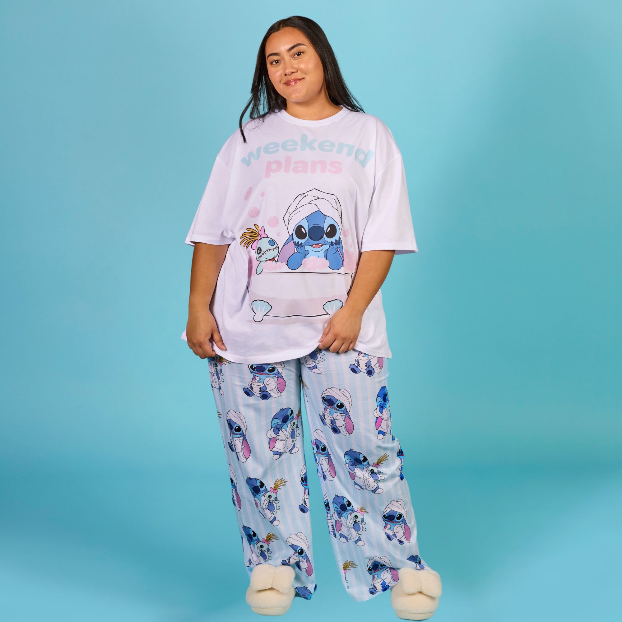 Pajama Set Stitch Women's Pajamas Disney Stitch Women's Tank