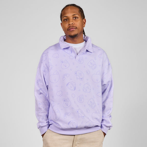 BT21 On The Cloud Rugby Pullover