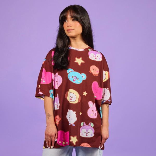 BT21 The Journey Drop Sleeve T-Shirt