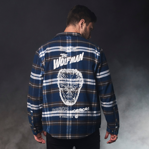 Universal Monsters Wolfman Flannel