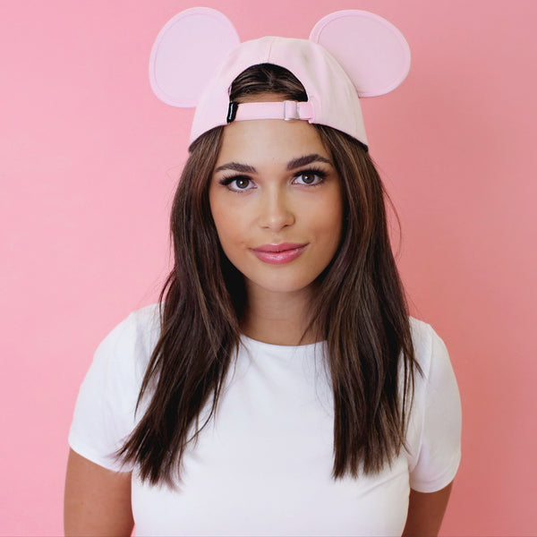 Pink Mickey Ear Hat