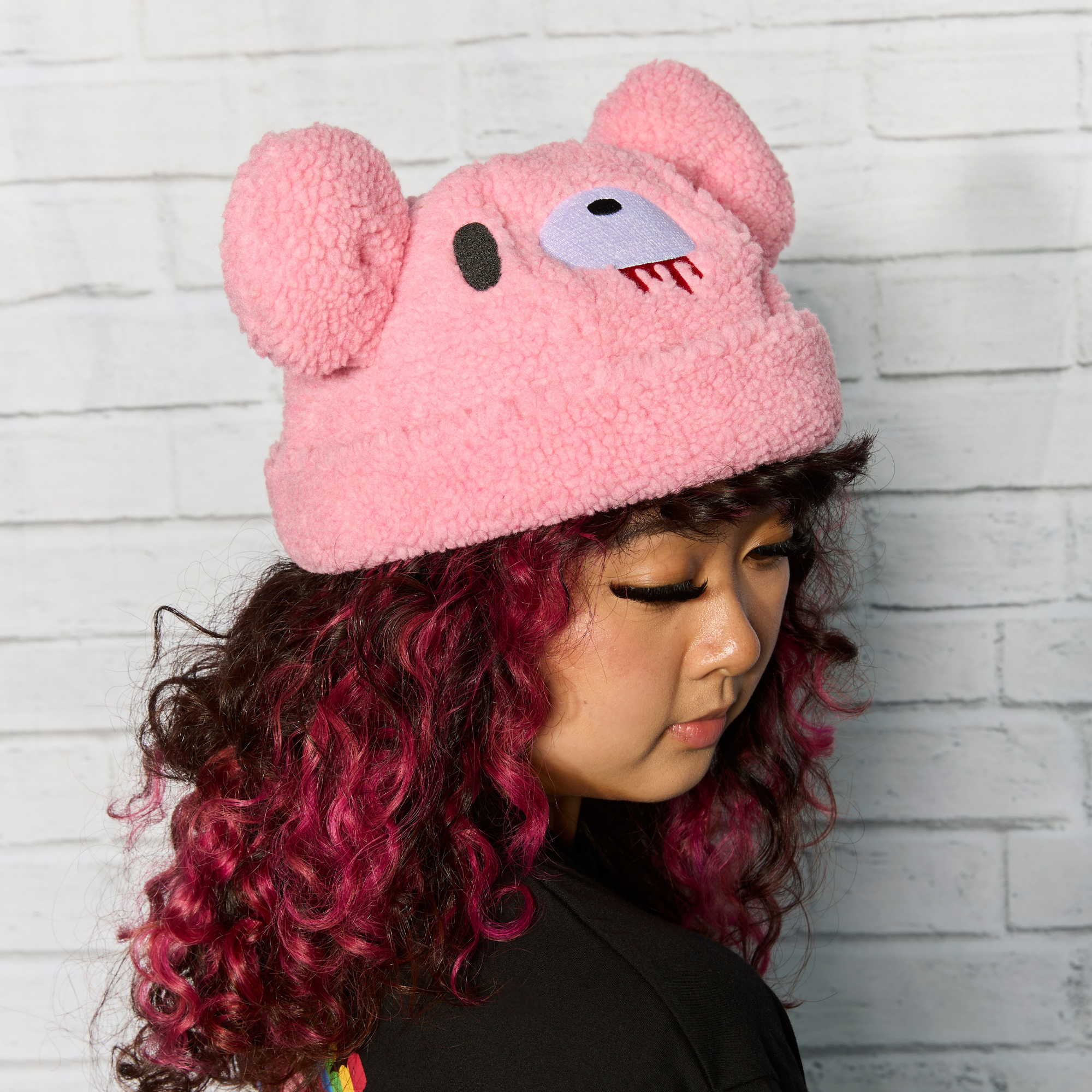 Gloomy Bear Big Ear Sherpa Beanie – Cakeworthy - Main Image