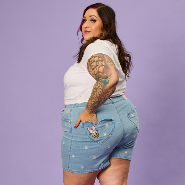 Daisy Duck Denim Shorts