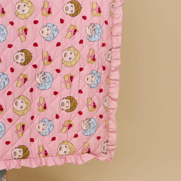 The Golden Girls Quilted Blanket