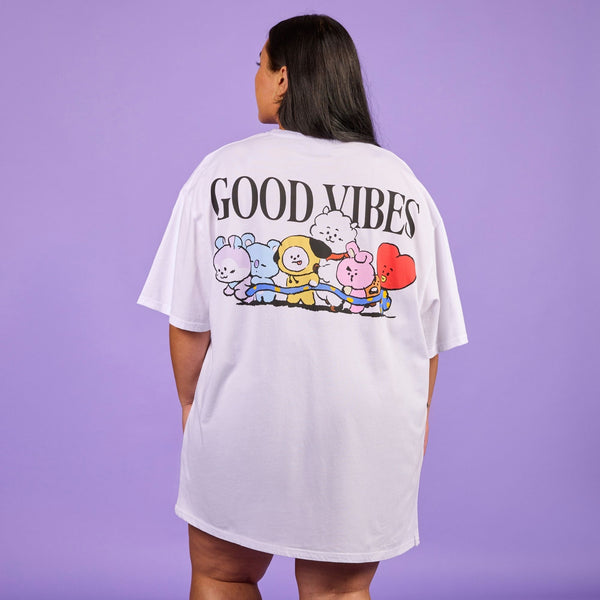 BT21 Good Vibes T-Shirt Dress