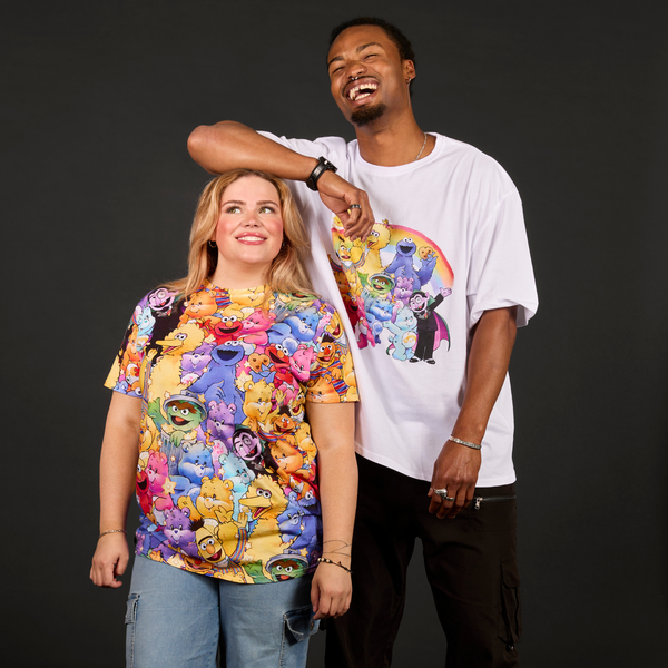 Care Bears x Sesame Street Drop Sleeve T-Shirt