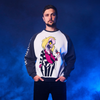 Beetlejuice Retro Raglan Sweater