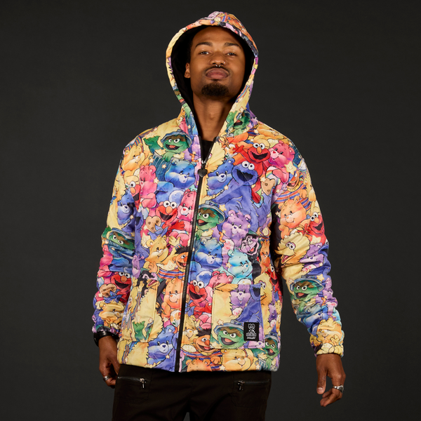 Care Bears x Sesame Street Quilted Jacket