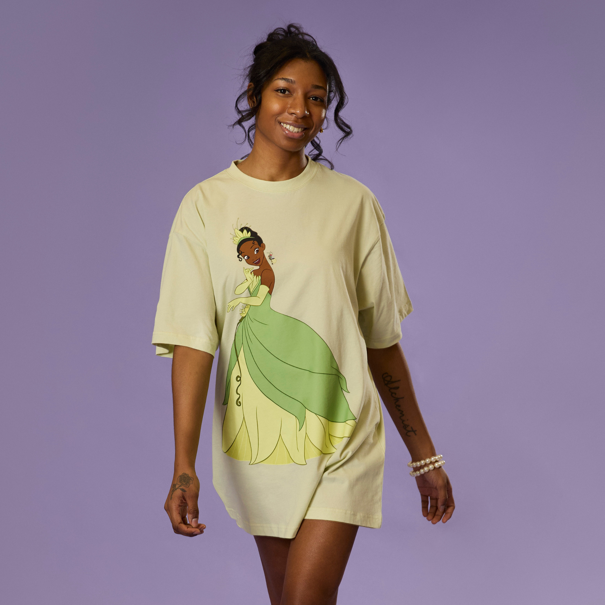 Bright Green T Shirt Dress Tiana T-Shirt Dress Cakeworthy Bright Green T Shirt Dress Tiana T-Shirt Dress Cakeworthy