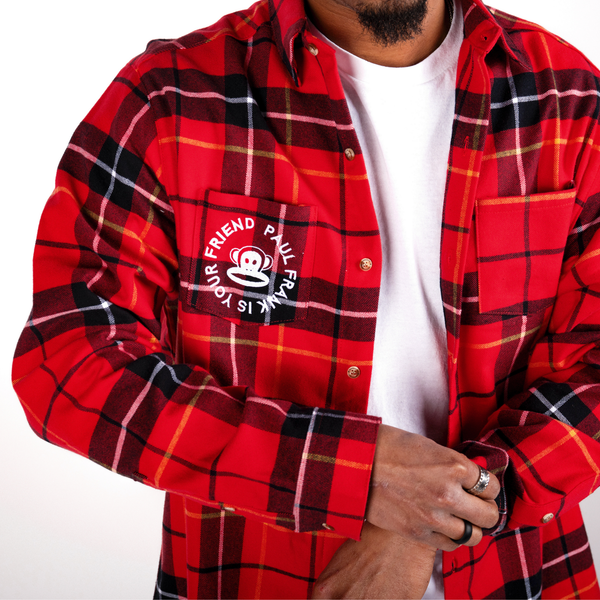 Paul Frank Quote Flannel
