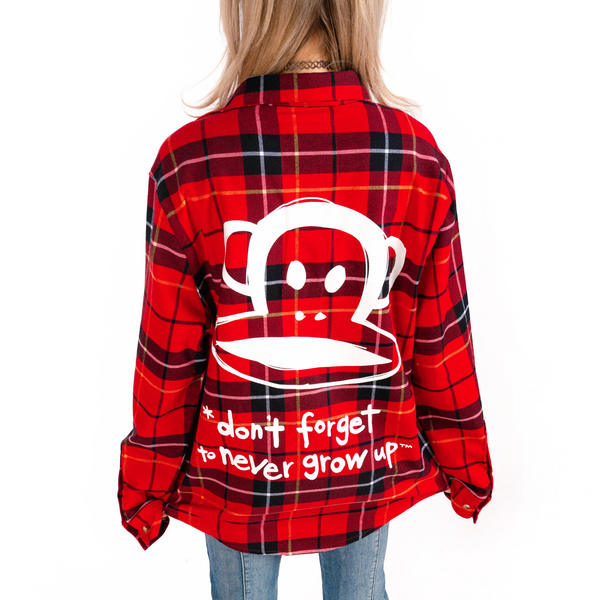 Paul Frank Quote Flannel