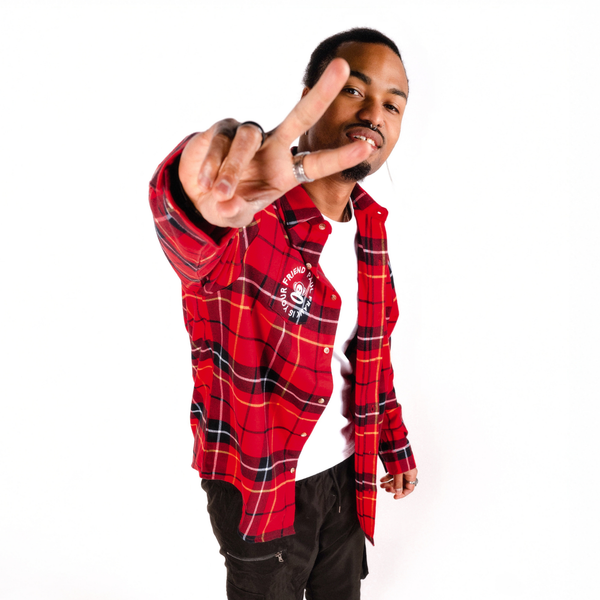 Paul Frank Quote Flannel