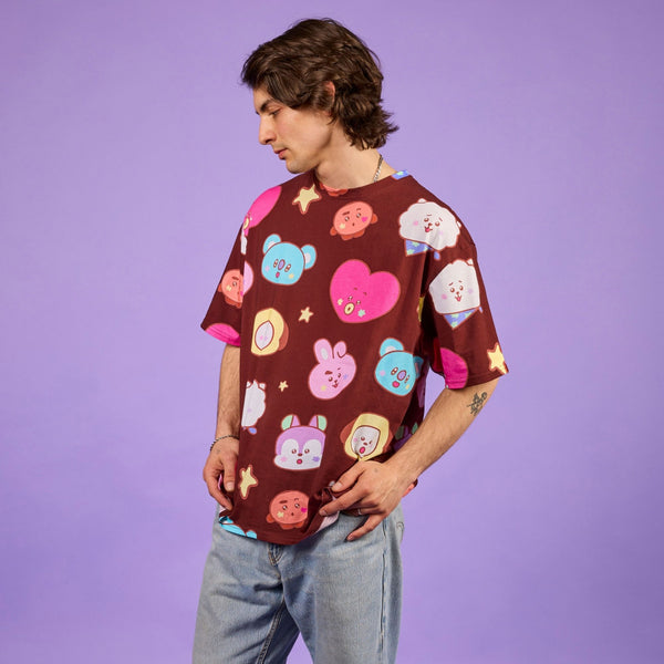 BT21 The Journey Drop Sleeve T-Shirt