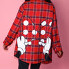 Minnie Mouse Bow Flannel