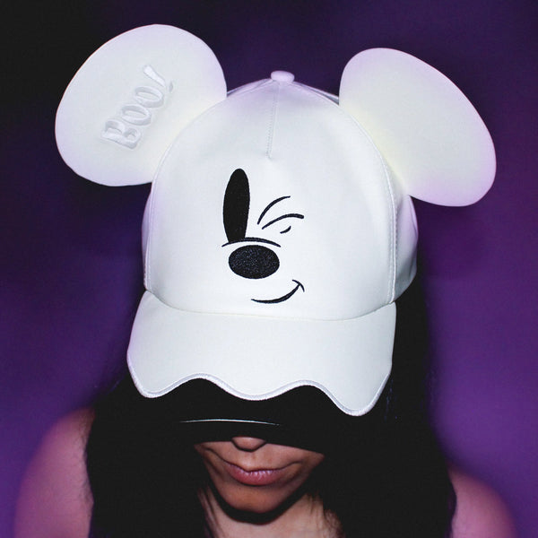 Mickey Ghost Ear Hat