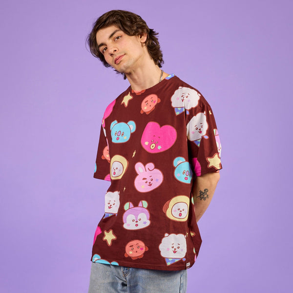 BT21 The Journey Drop Sleeve T-Shirt