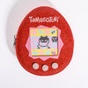 Tamagotchi Glitter Zip Pouch Red